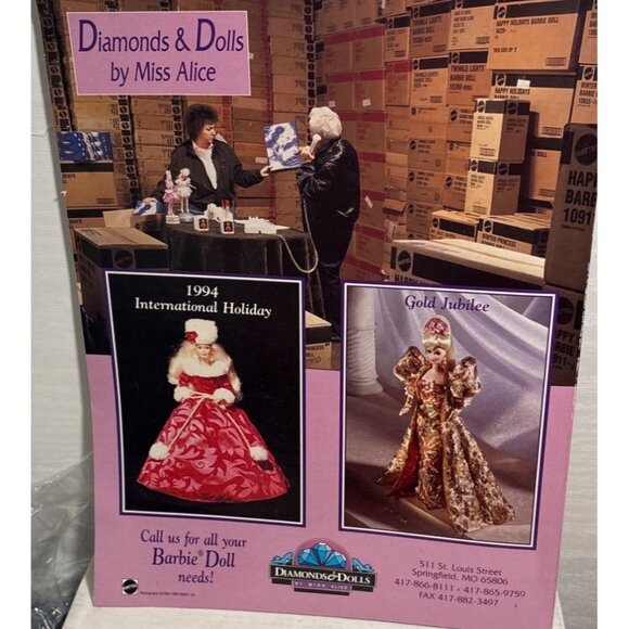 Barbie Bazaar Magazine October 1997 Issue American Girl And Collectible Dolls - Picture 2 of 8